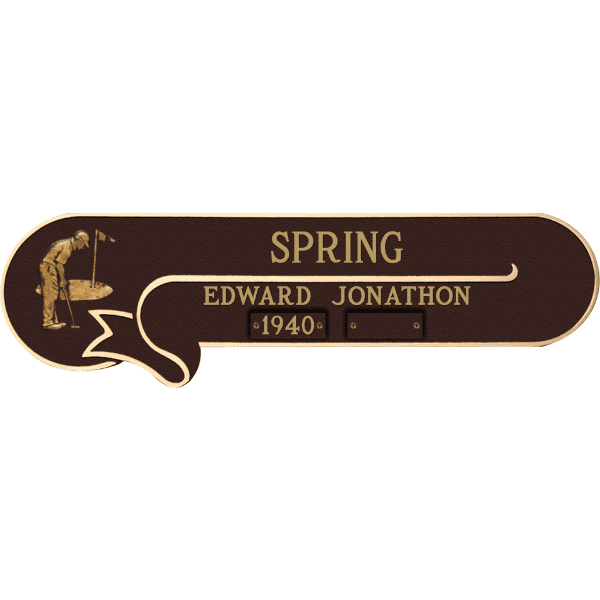 CF-64 crypt-front plaque