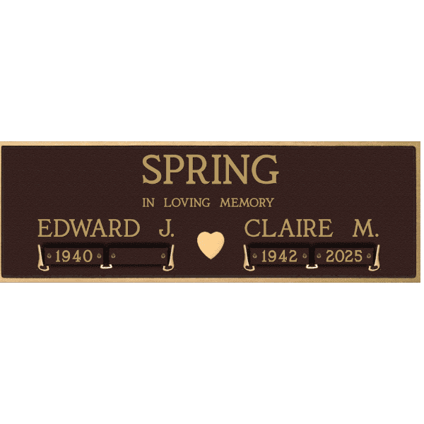 CF-75 crypt-front plaque