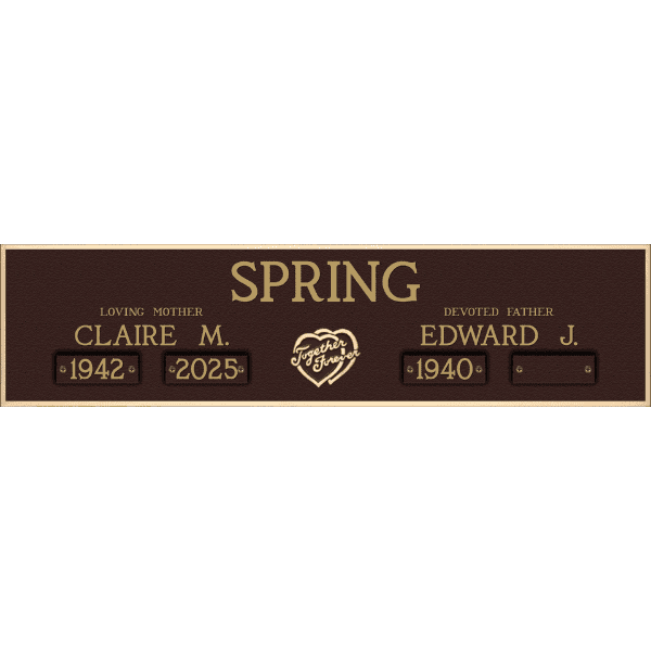 CF-92/128 crypt-front plaque