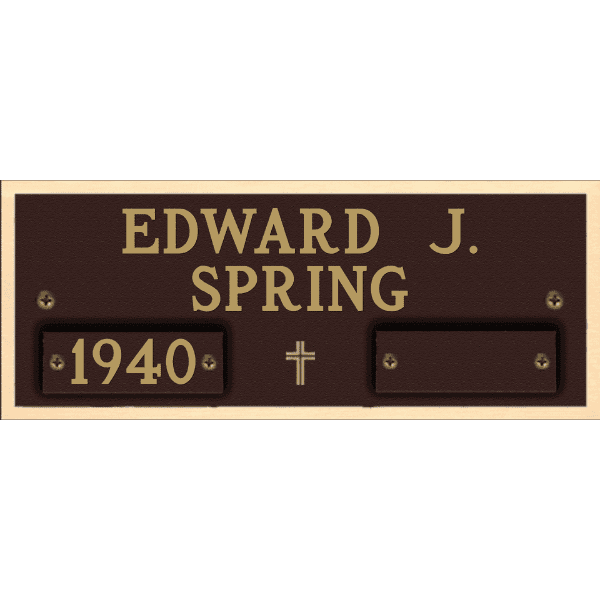 NS-31/32 niche-front plaque