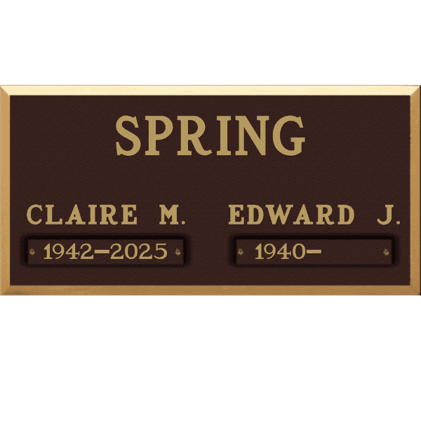 NS-36 niche-front plaque