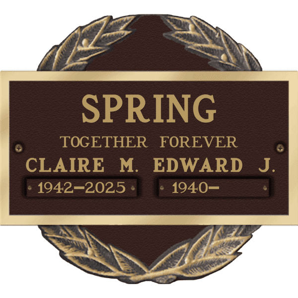 NS-48 niche-front plaque