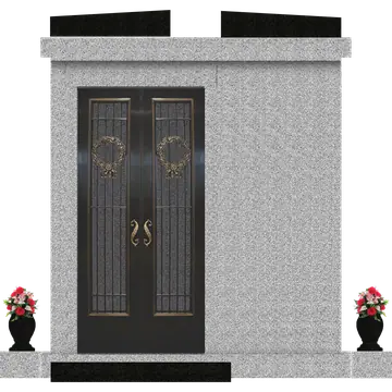 SD-851 Split Pediment w/ Vases Blank