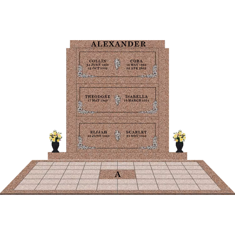 SD-814 Setup C_SDP Template 1 — memorial design