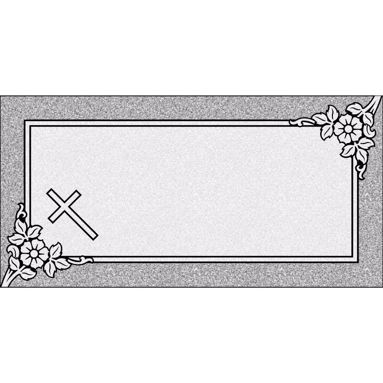 24 x 12 EV117 — memorial design