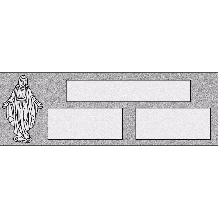 36 X 12 MGC141 — memorial design