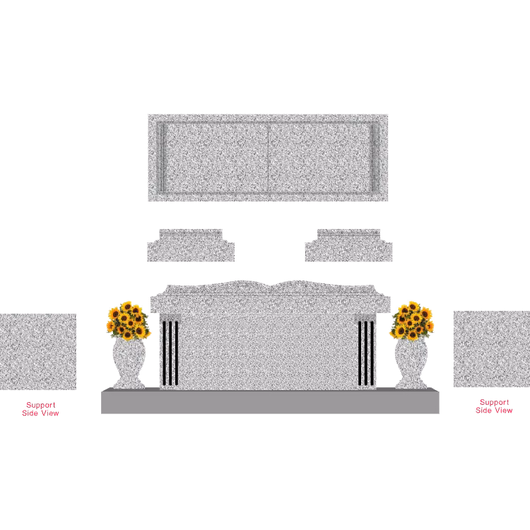 SD-034 Blank 6-0 Base — memorial design