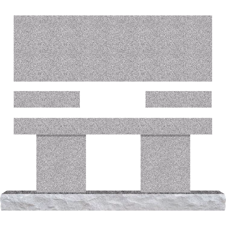 SD-051-2 Blank, 4-6 Base — memorial design