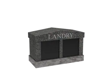 Columbarium with paired front panels