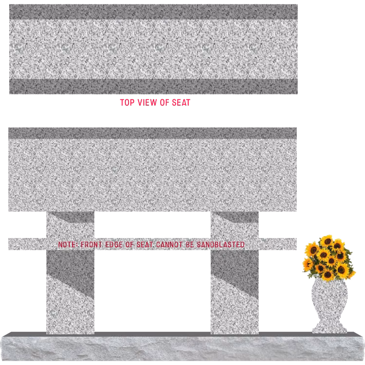 SD-005C Blank 5-0 Base — memorial design