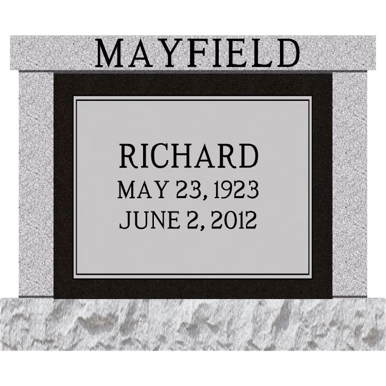 SD-805 Setup A SDP Template 1 — memorial design
