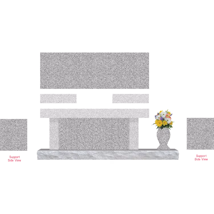 SD-003-1 Blank 5-2 Base — memorial design