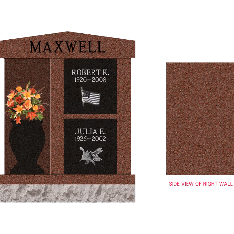SD-701_India Red — memorial design
