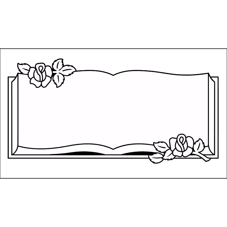 28 X 16 FH55 — memorial design