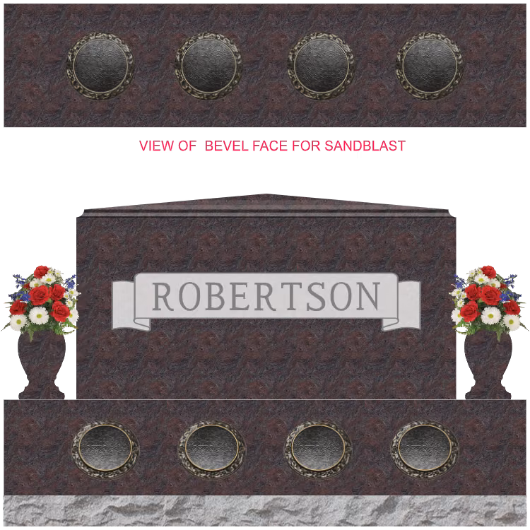 HE2 Apex Bevel Opt A Template 1 — memorial design