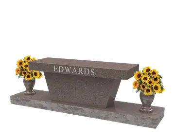 SD-047A tapered-base bench