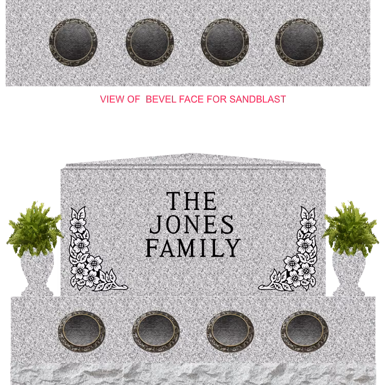 HE2 Apex Bevel Opt A Template 2 — memorial design