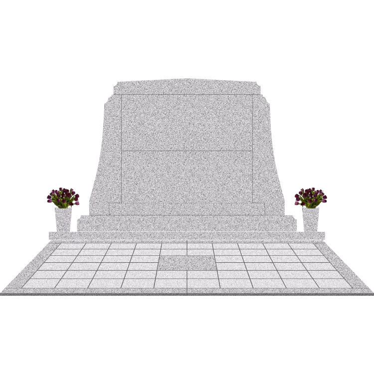 SD-832 Setup C Blank — memorial design