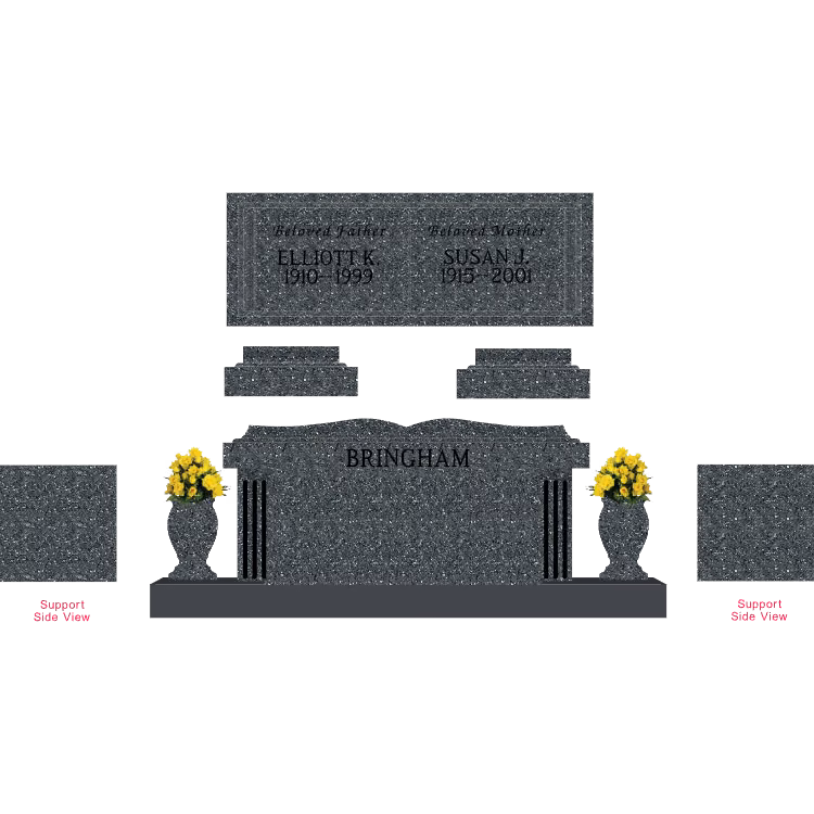 SD-034 6-0 Base Template 3 — memorial design