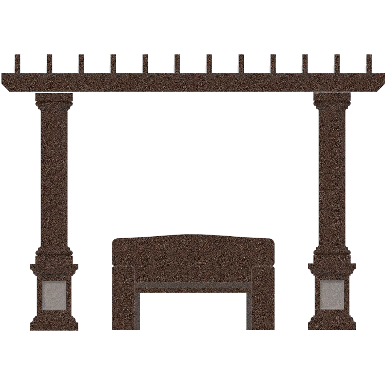 Trellis w SD-035 Blank — memorial design