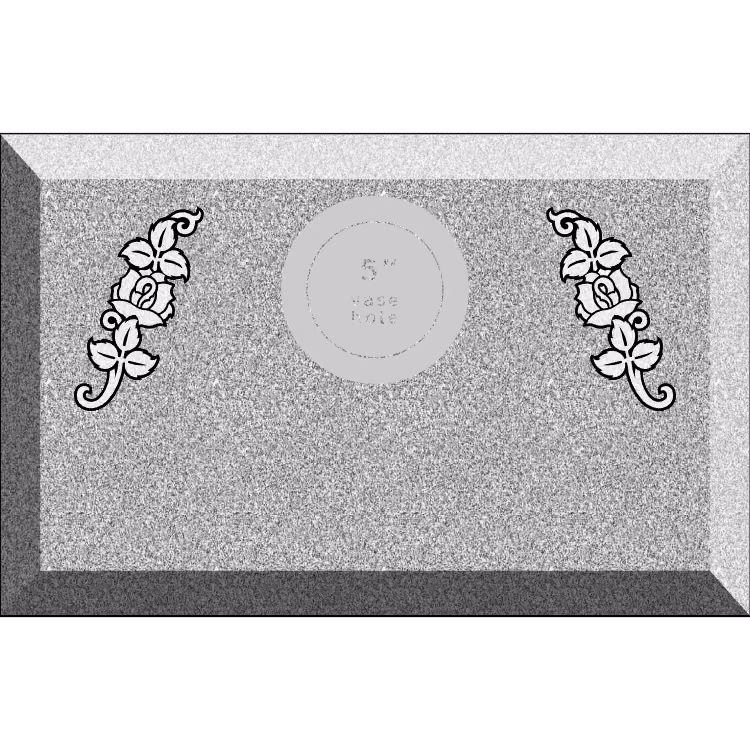 BEM 28 X 18 Vase Hole — memorial design