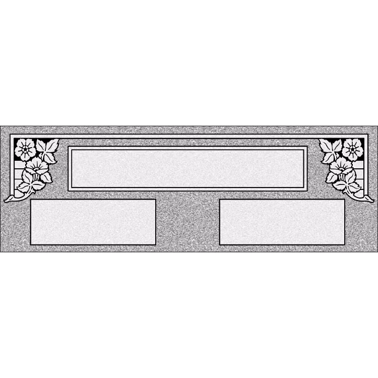 36 X 12 EDM003 — memorial design