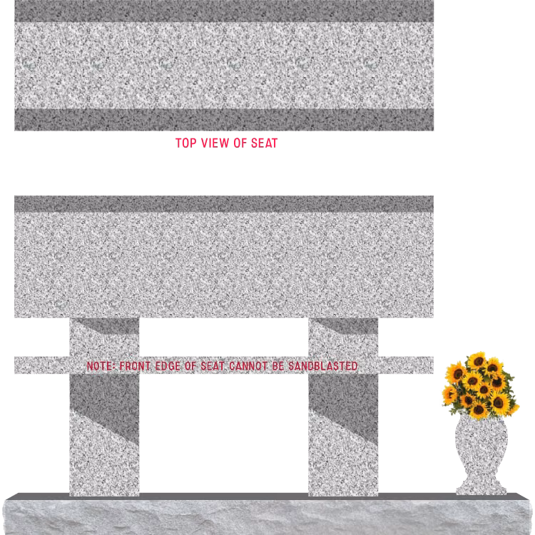 SD-005C Blank 5-0 Base — memorial design