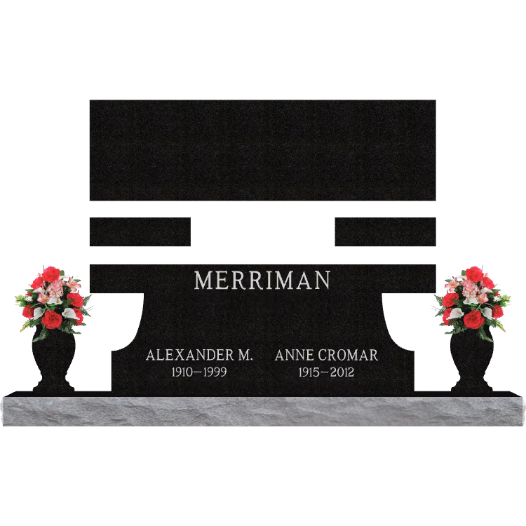 SD-004 Bench 6-0 Base SDP Template 1 — memorial design