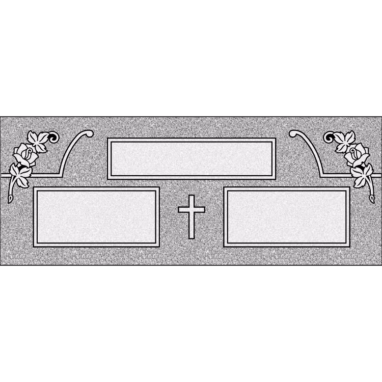 36 X 14 EDM016 — memorial design