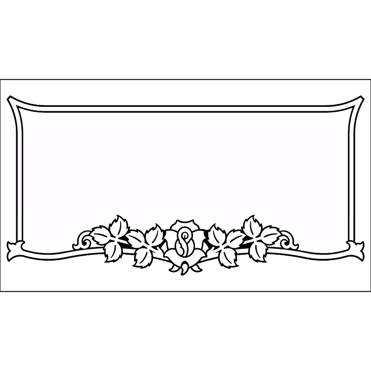 28 X 16 FH89 — memorial design