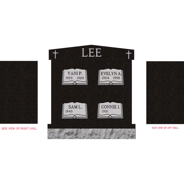 SD-706_India Black — memorial design