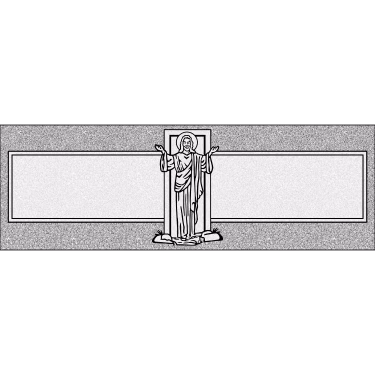 36 X 12 MGC130 — memorial design