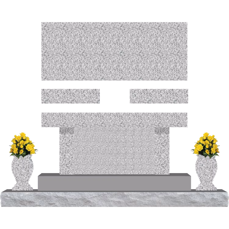 SD-003DB w Vases_Blank — memorial design