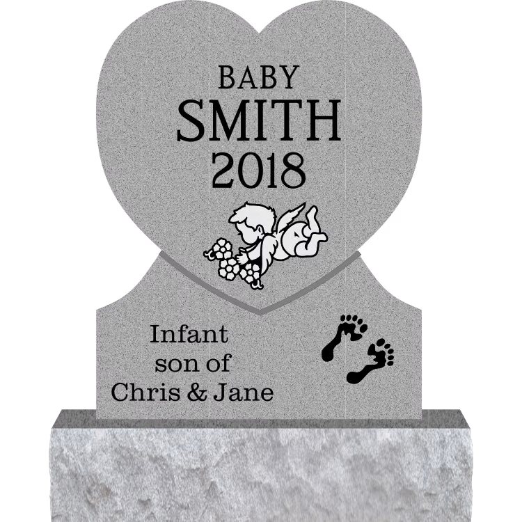 Baby Angel #2 — memorial design