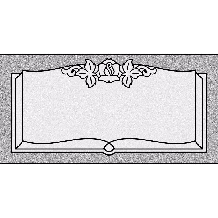 24 X 12 EV109 — memorial design