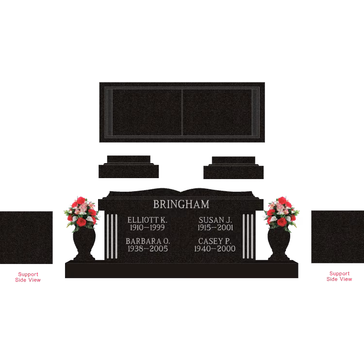 SD-034 6-0 Base Template 2 — memorial design