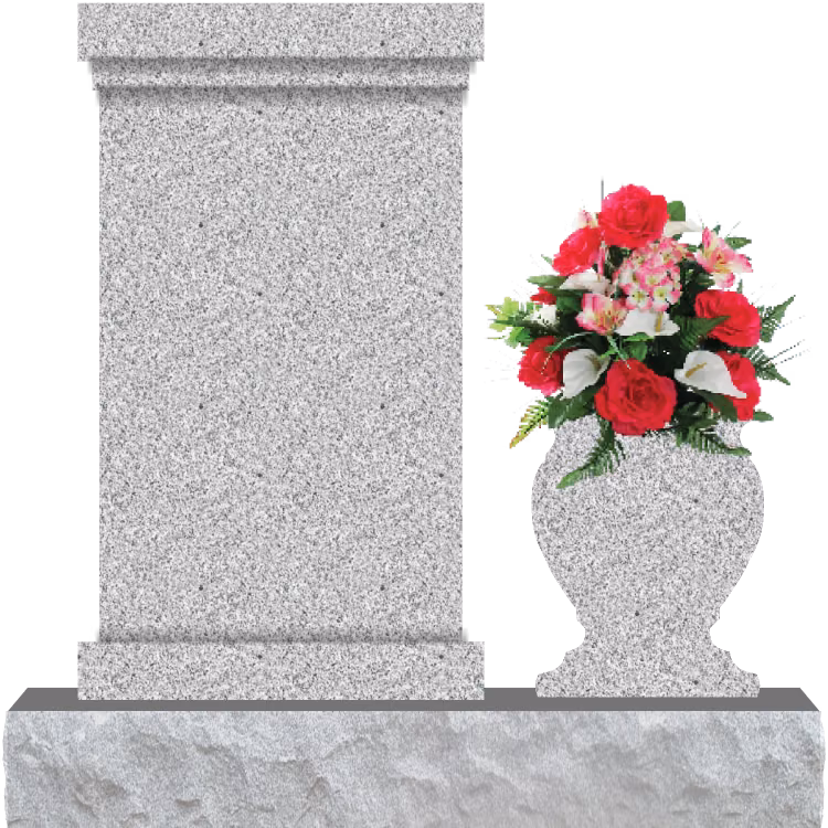 SD-954 Blank Pedestal No Cap — memorial design