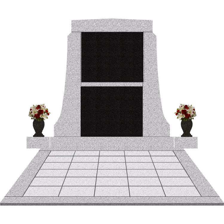 SD-813 Setup C w/Bevel Jambs Blank — memorial design