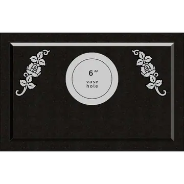 28 X 18 RPM w VASE
