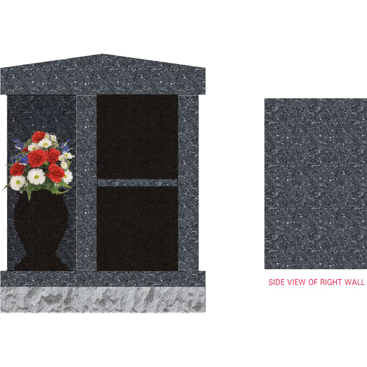SD-701_Blue Pearl — memorial design