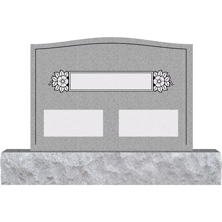 Die: 3-4 x 0-10 x 2-4 P2, Std Base — memorial design