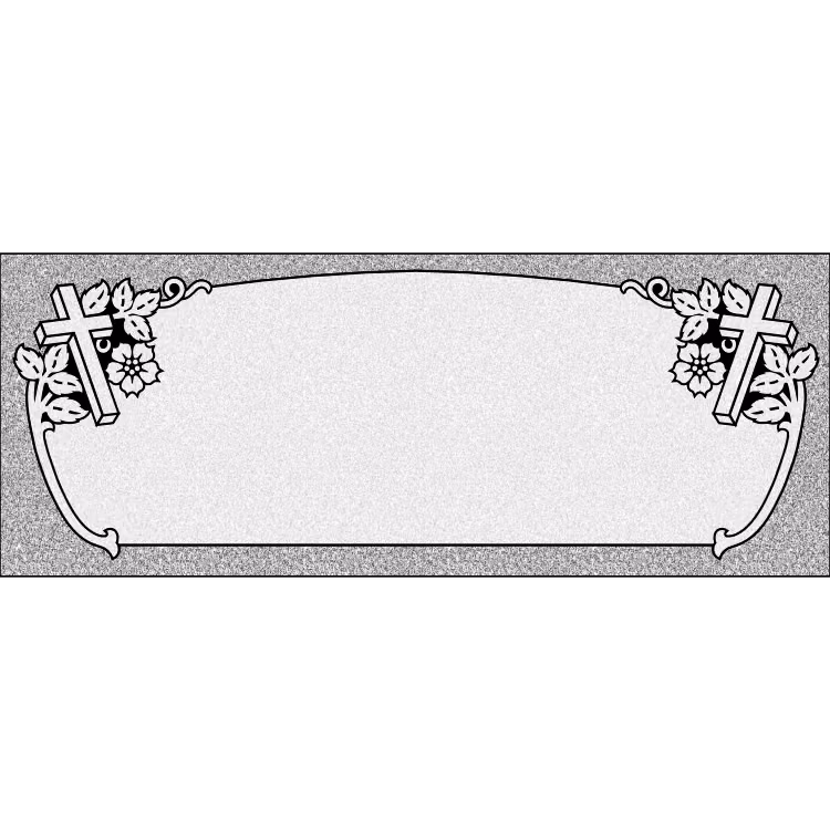 36 X 14 EDM006 — memorial design