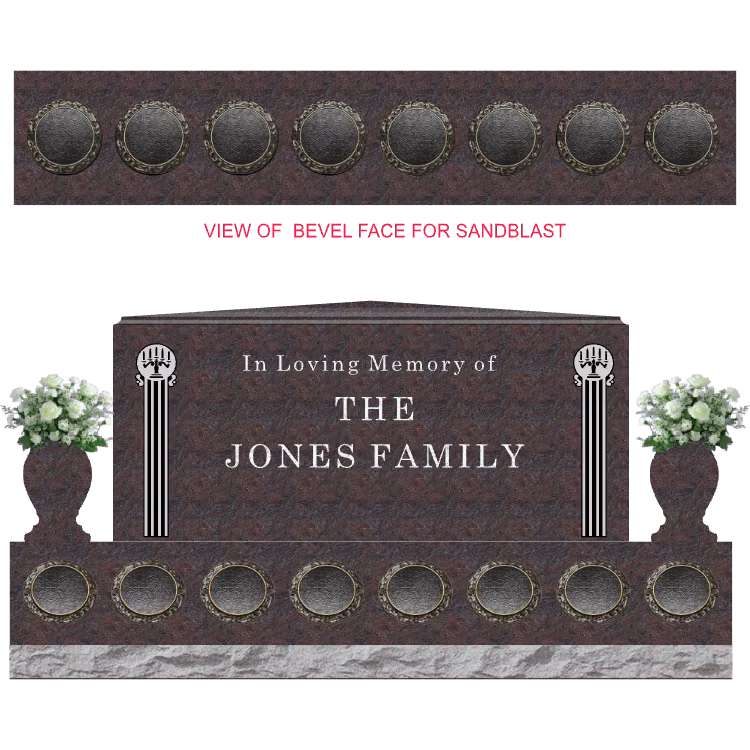 HE4 Apex Bevel Opt A Template 2 — memorial design