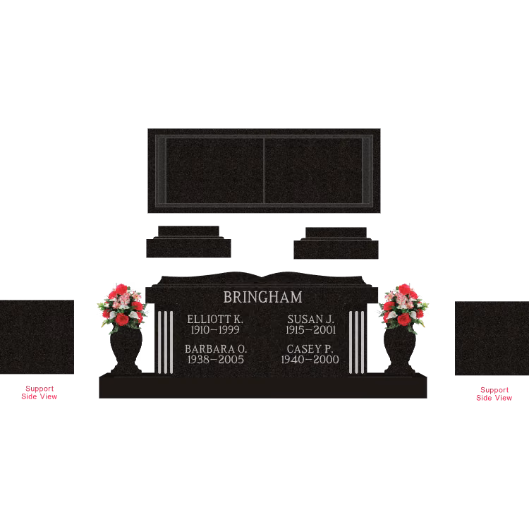 SD-034 6-0 Base Template 2 — memorial design