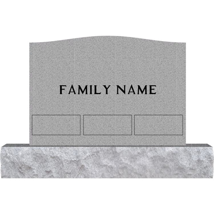Die: 3-4 X 0-10 X 2-4 P2 Std Base — memorial design