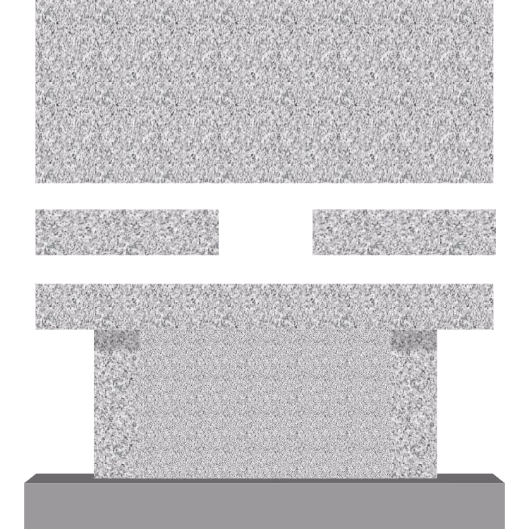 SD-003 Blank, 3-6 Base — memorial design