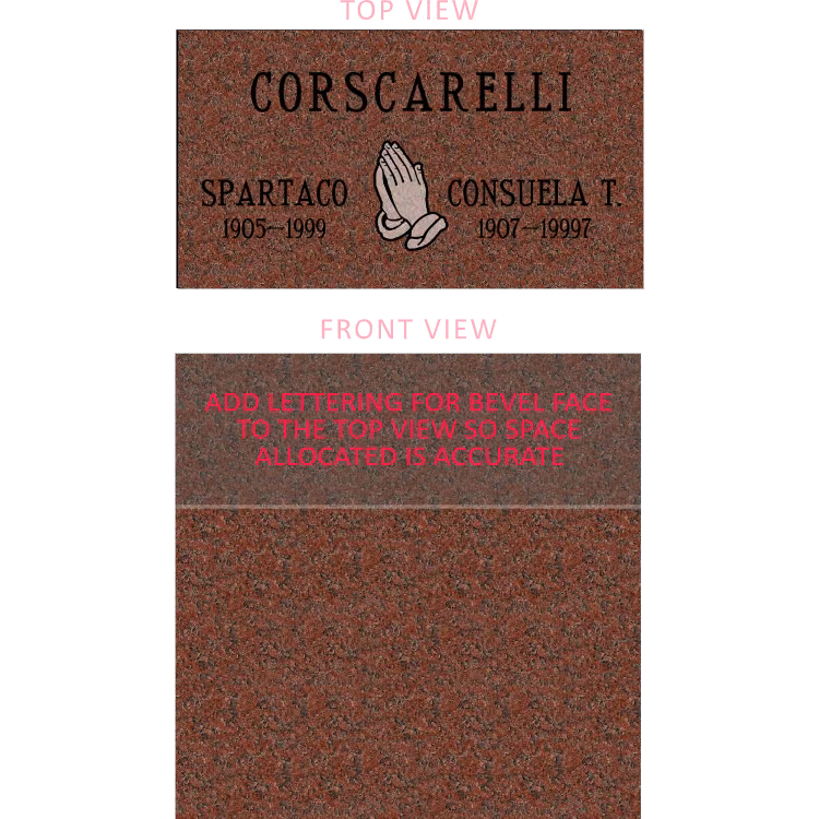 SD-901 SDP Template 1 — memorial design