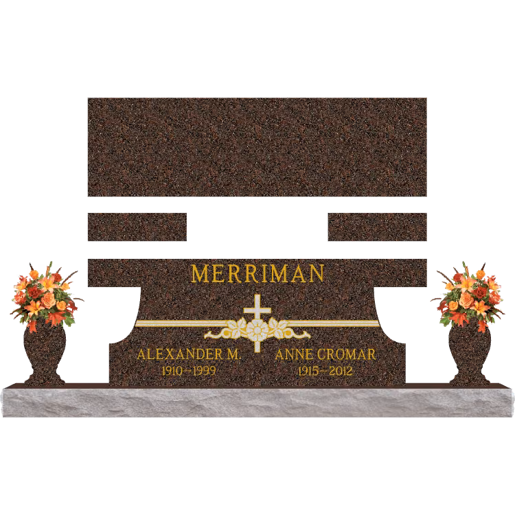 SD-004 Bench 6-0 Base SDP Template 2 — memorial design