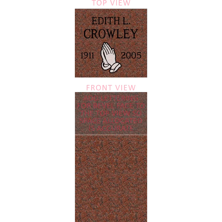 SD-902 SDP Template 1 — memorial design