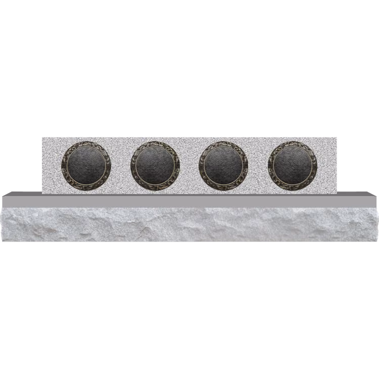 HE2 Apex with Subbase Opt B Blank — memorial design